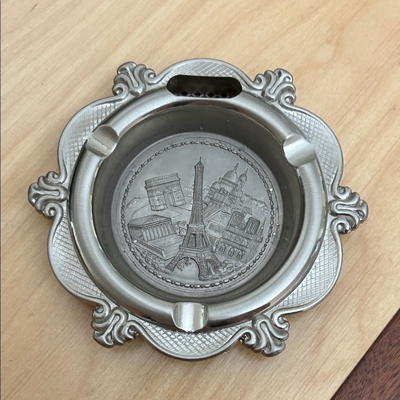 Other - Vintage Paris France Souvenir SAP Polyne Metal Ashtray Modele Deposs